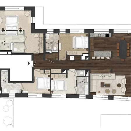 Luxueux Avec Et Navette A 1850 - Fr-1-830-6 Апартаменты Куршевель